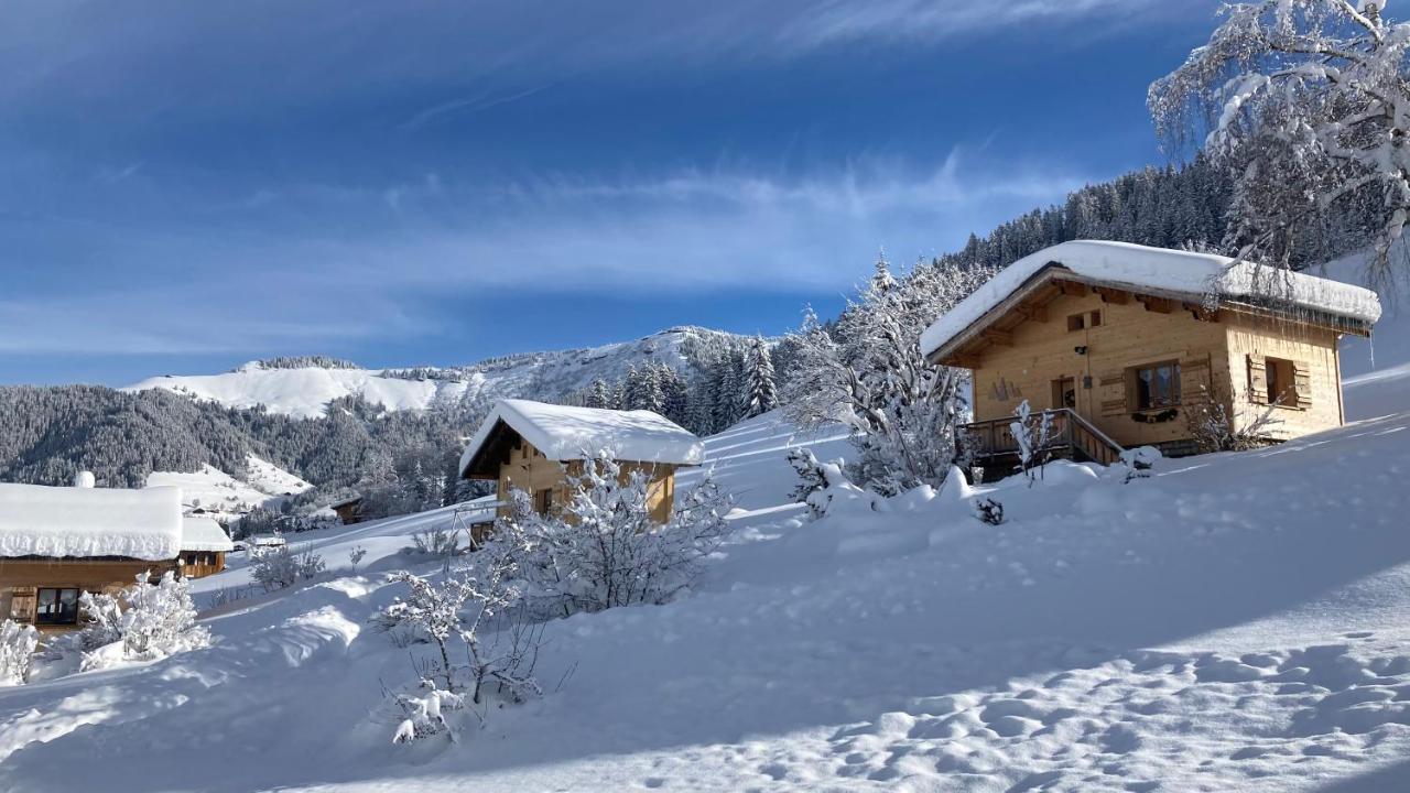 Chalets Savoie Les Chalets D'Heidi Notre-Dame-de-Bellecombe Exteriér fotografie