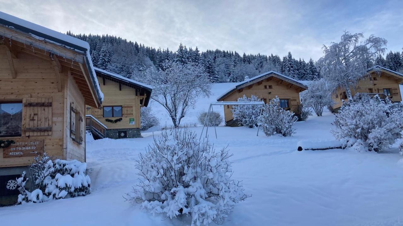 Chalets Savoie Les Chalets D'Heidi Notre-Dame-de-Bellecombe Exteriér fotografie