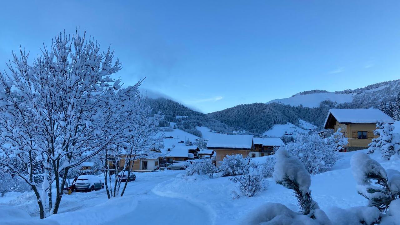 Chalets Savoie Les Chalets D'Heidi Notre-Dame-de-Bellecombe Exteriér fotografie