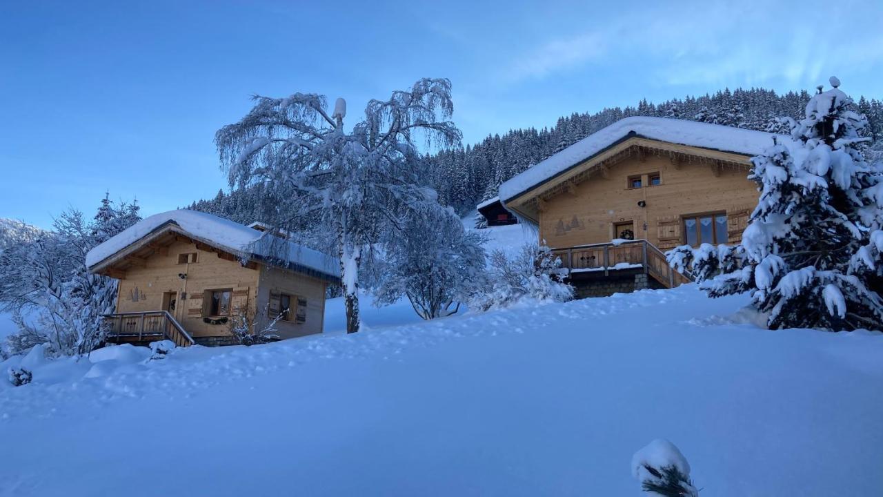 Chalets Savoie Les Chalets D'Heidi Notre-Dame-de-Bellecombe Exteriér fotografie