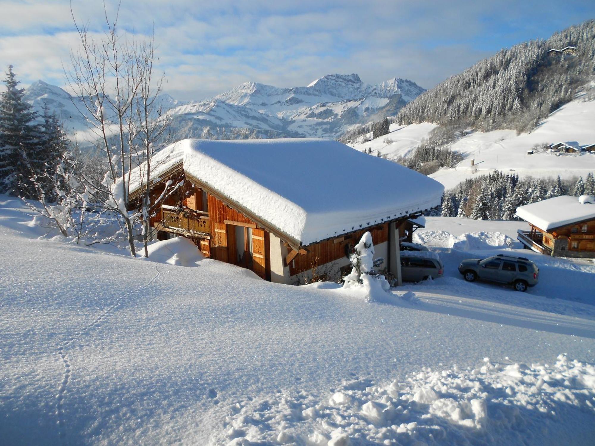 Chalets Savoie Les Chalets D'Heidi Notre-Dame-de-Bellecombe Exteriér fotografie