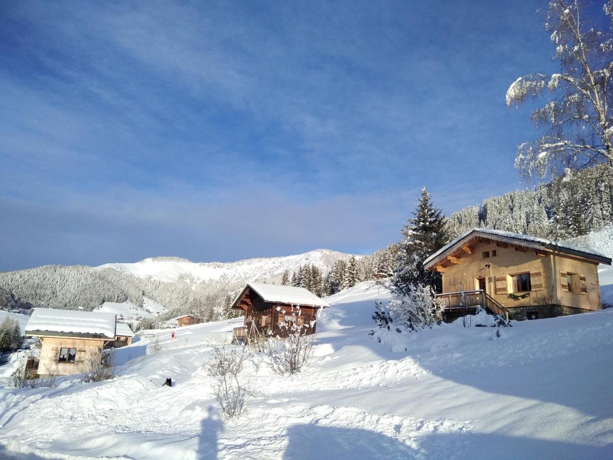 Chalets Savoie Les Chalets D'Heidi Notre-Dame-de-Bellecombe Exteriér fotografie